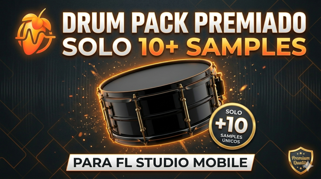 FL Studio Mobile DWP Drums Pack