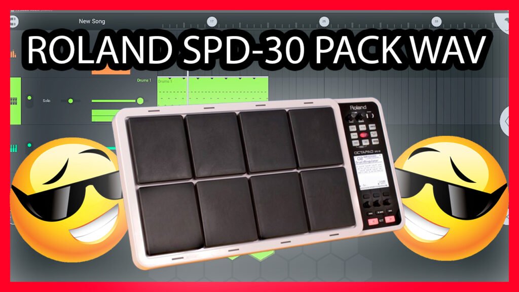 ROLAND SPD-30 PACK WAV FL Studio Mobile
