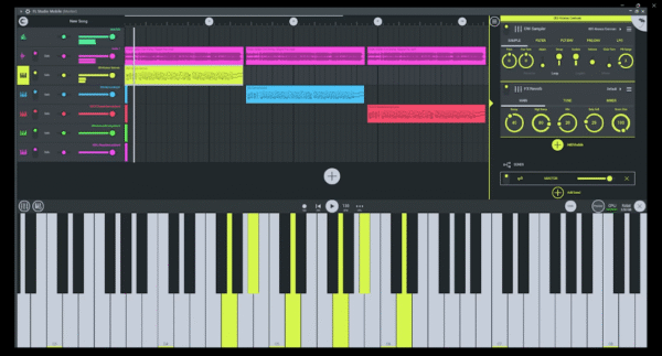 5 PIANOS KORG KRONOS DWP PARA FL STUDIO MOBILE