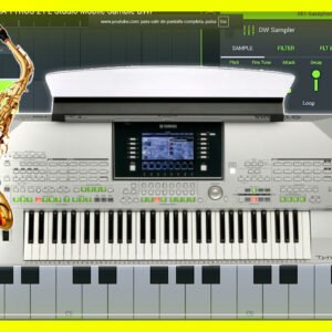 001-Saxophone (S.Art!) 2, YAMAHA TYROS 2 FL Studio Mobile Sample DWP