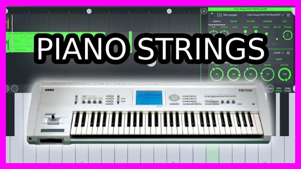 PIANO STRINGS DWP FL Studio Mobile
