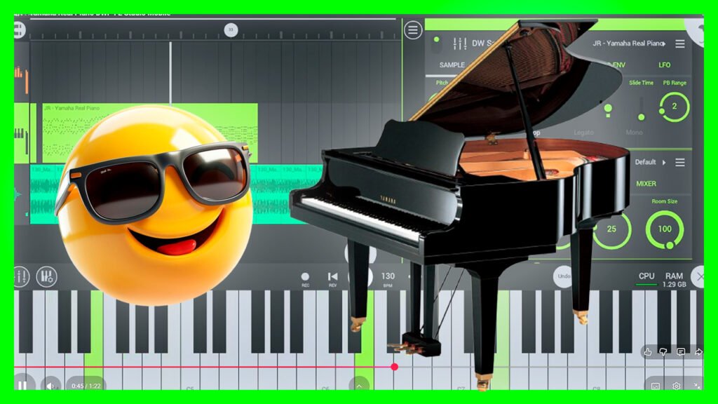 JR - Yamaha Real Piano DWP FL Studio Mobile