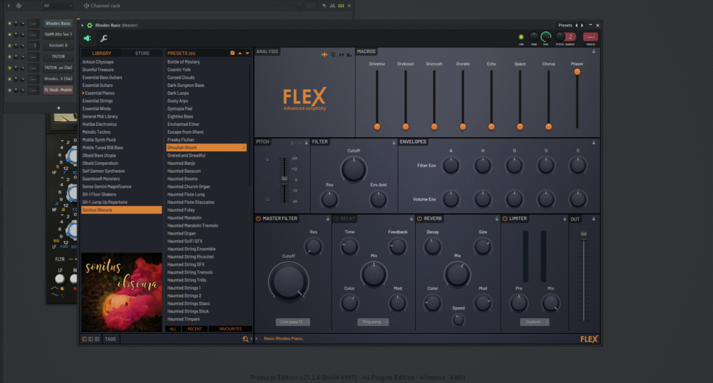 Rhodes Basic FLEX DWP FL Studio Mobile