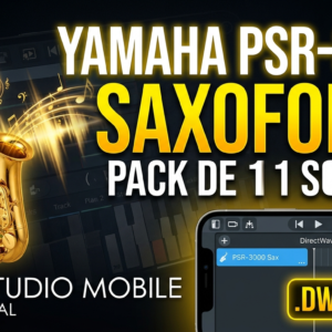Yamaha PSR-3000 Saxophones para FL Studio Mobile: Pack de 11 Sonidos .DWP